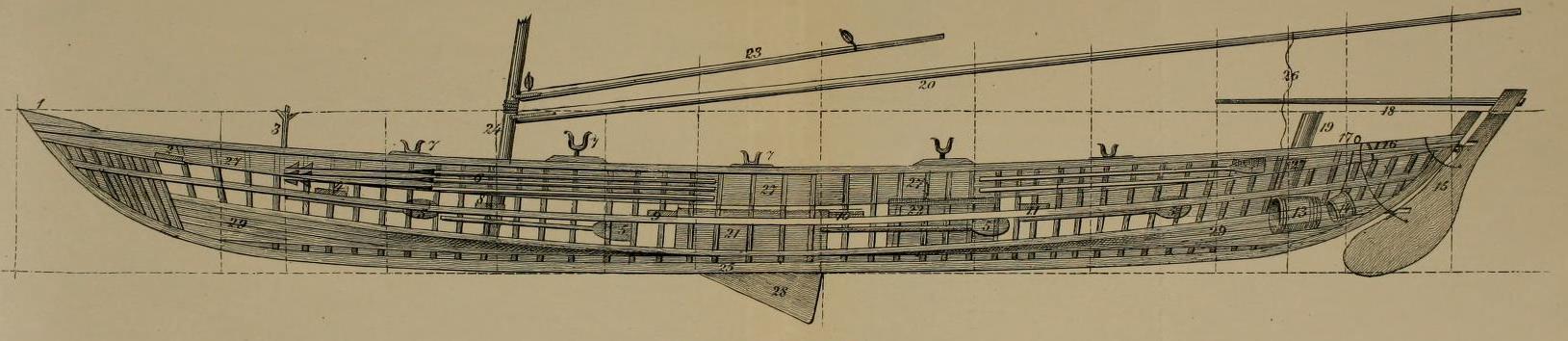 Whaleboat - side view